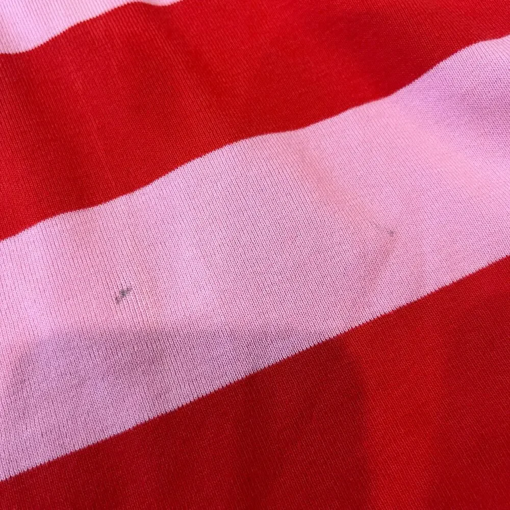 Hanna Andersson Pink Stripe Long John Pajamas 120 cm 6-7